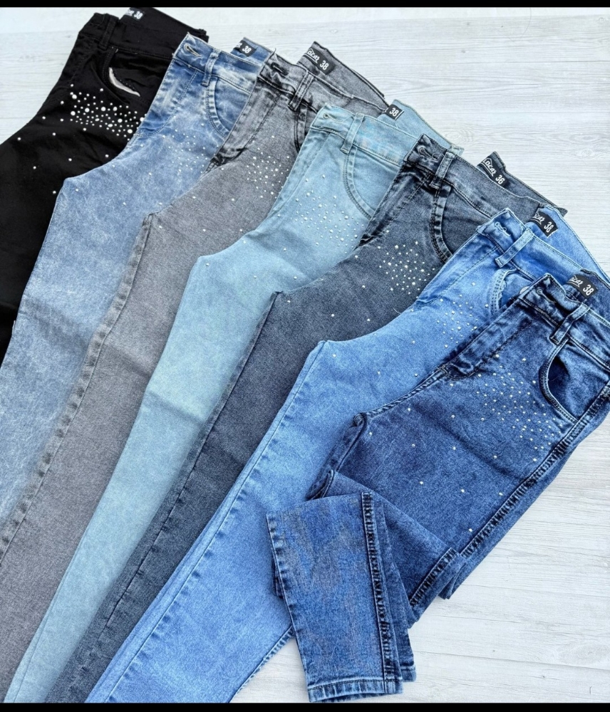 Jeans con Strass - Imagen 3