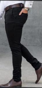 Pantalones de Gabardina Bolsillo Chino