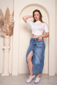 Pollera Jeans - Miniatura 2