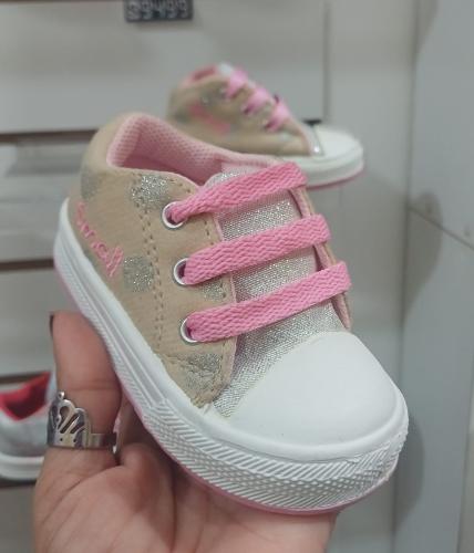 Zapatillas con Gliters Línea Bebe