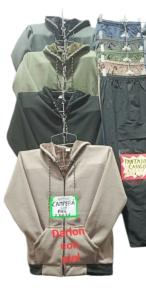 Campera Darlon con Piel Hombre Talles Especiales