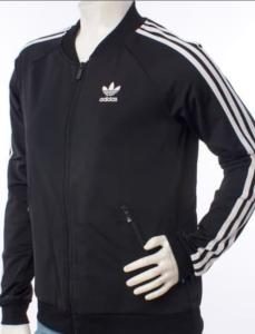 Camperas Adidas Bordado con Frizado