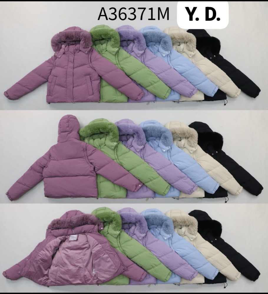 Puffer 2 en 1 Yd Chaleco Desmontable Mujer Dama Abrigo - Imagen 3