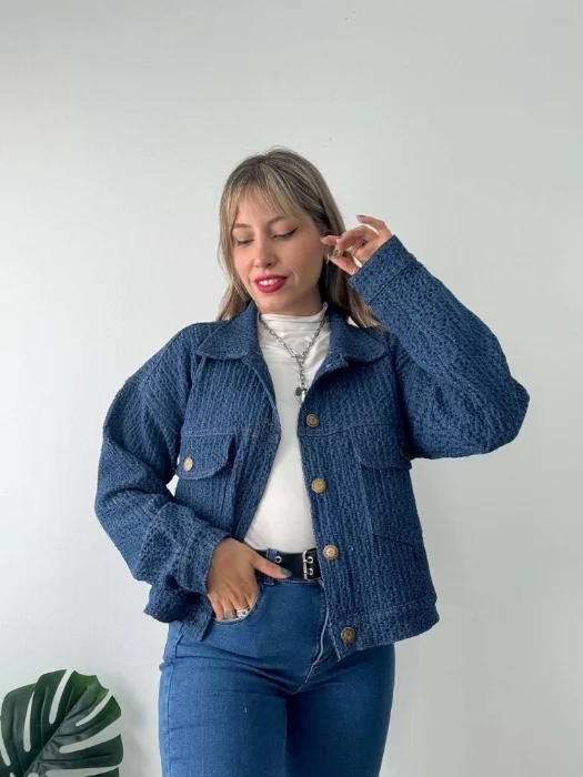Campera Alitzel de Jean Azul