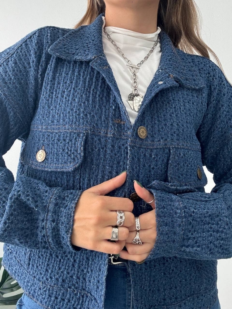 Campera Alitzel de Jean Azul - Imagen 4