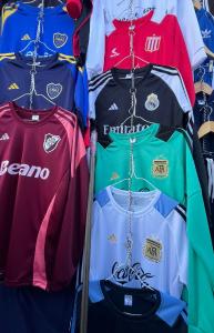 Camisetas Manga Larga Futbol