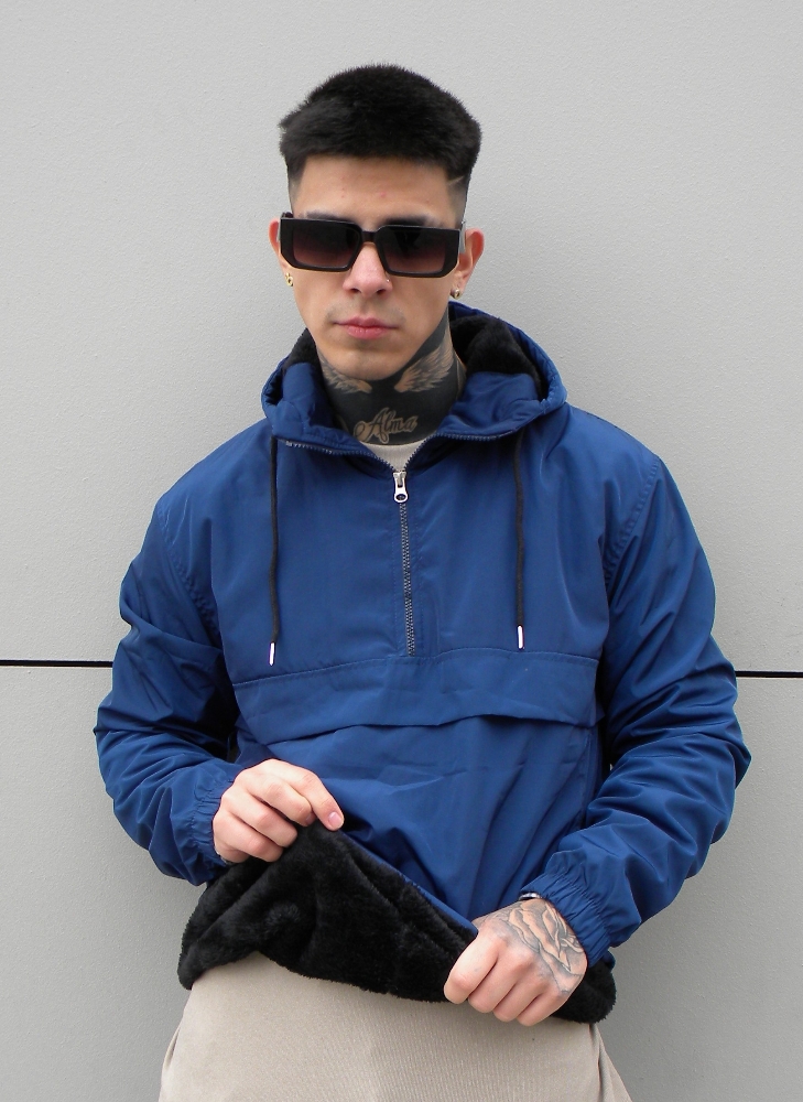 Anorak Liso con Piel - Imagen 3