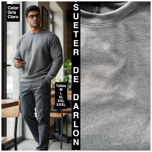 Sueters Cuello Redondo de Darlon - Miniatura 2
