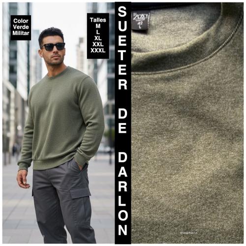Sueter  Cuello Redondo de Darlon - Miniatura 2