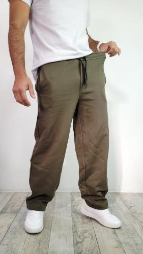 Pantalon Baggy de Algodón Frizado - Miniatura 4