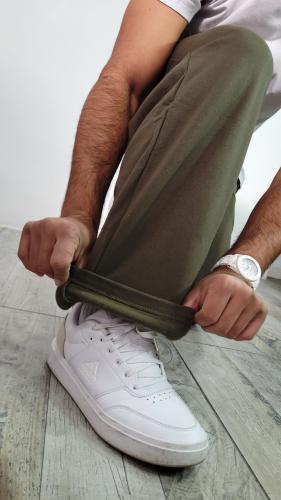 Pantalon Baggy de Algodón Frizado - Miniatura 5
