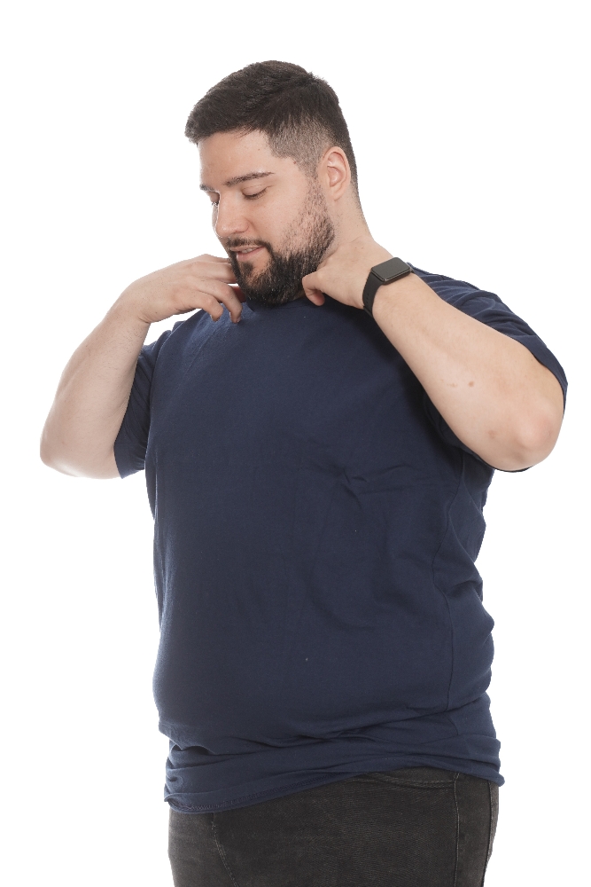 Remera Algodón Peinado 24.1 Talle Especial - Imagen 2