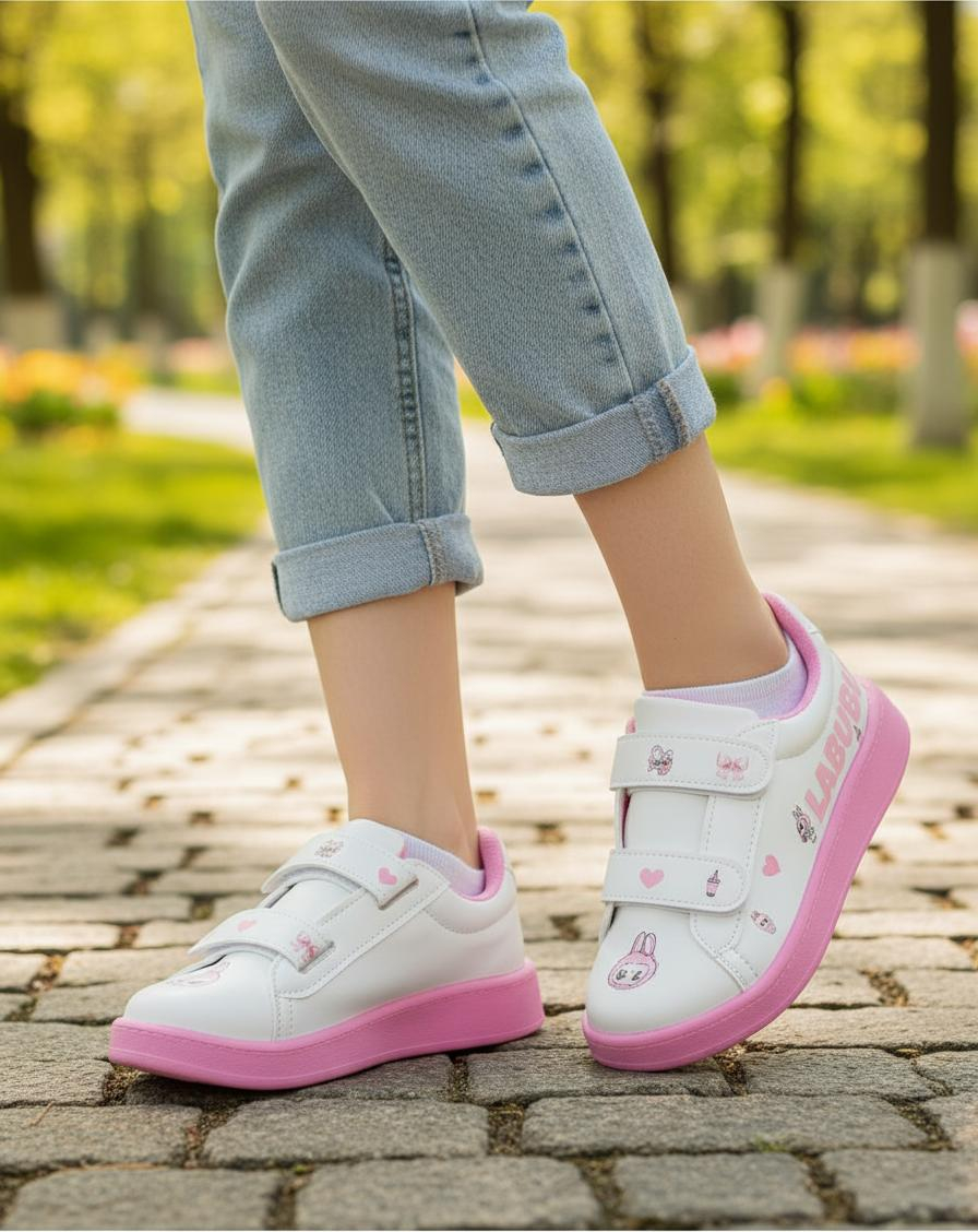 Zapatillas Labubu Infantil Nena Abrojo Urbanas Mayorista Blancas Diseños Colores - D_NQ_NP_767255-MLA92607648593_092025-F.jpg