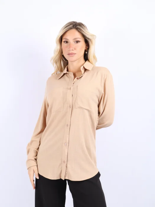 Camisa Lino Espandex