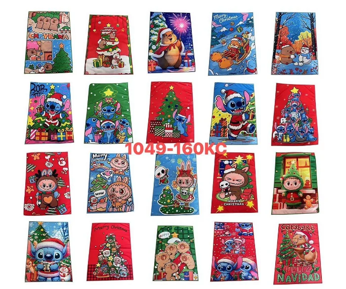 Repasadores Navideños de Microfibra