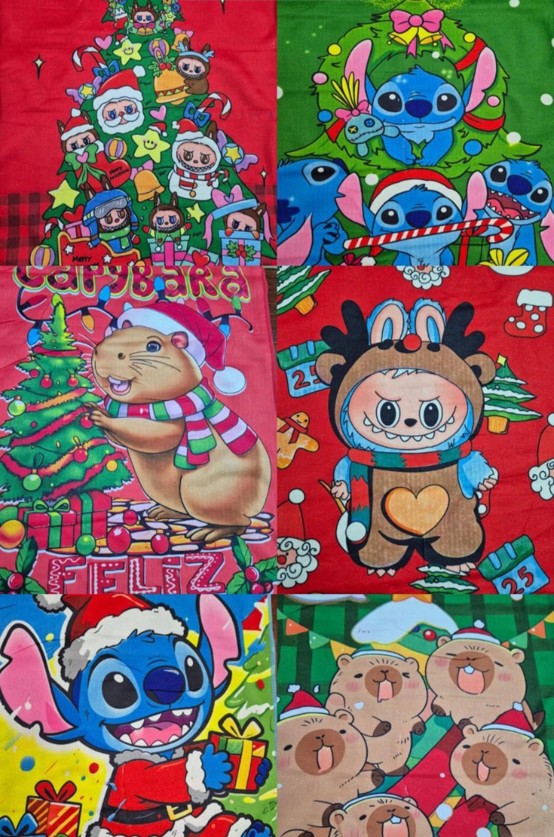 Repasadores Navideños de Microfibra - Imagen 2