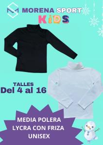 Semi Polera Lycra con Friza