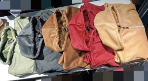 Conjunto Campera y Palazo con Piel - Miniatura 2