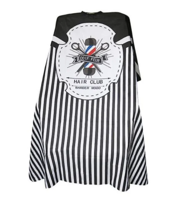 Capa Bata Peinador para Barbería Modelos Surtidos con Ganchitos