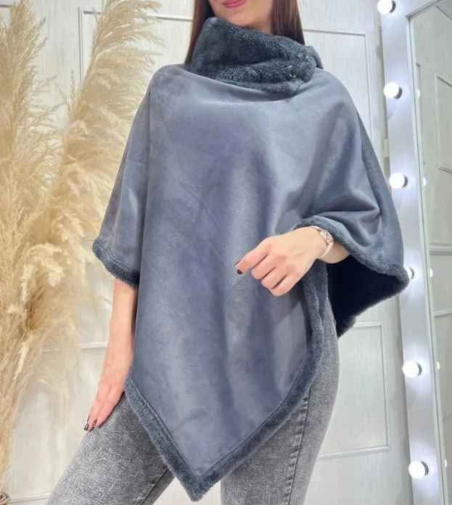 Ponchos Plus Bifaz con Piel - Imagen 5