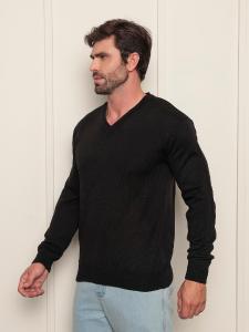 Suéters Cuello V Liso - Miniatura 5