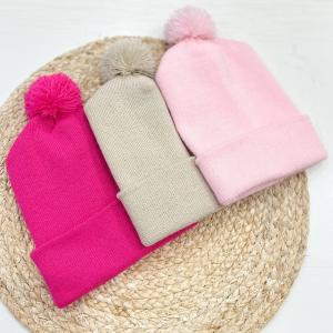 Gorros Pompon (pack de 3) Nena - Miniatura 2