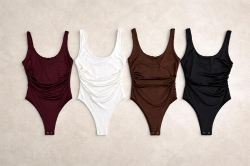 1829 Body Microfibra Cuello u