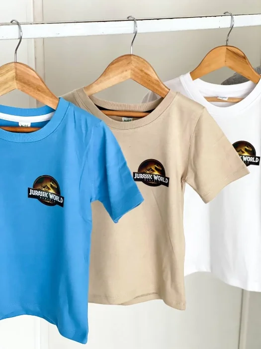 Remera Doble Estampado para  Niño