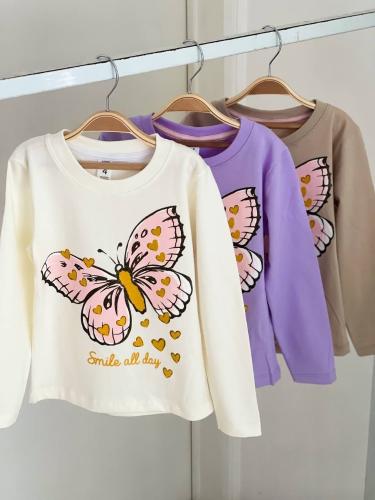 Camiseta de Algodón para Niña