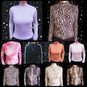 Poleras Dama Lisos/sublimadas