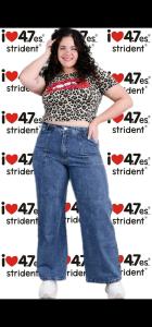 Pantalon Wide Leg Rigido Especial - Miniatura 2