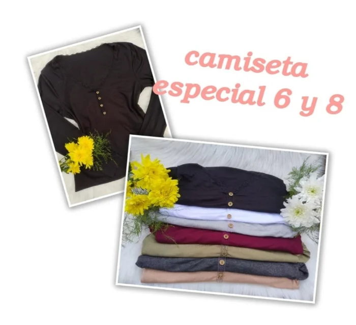 Camiseta de Modal Especial