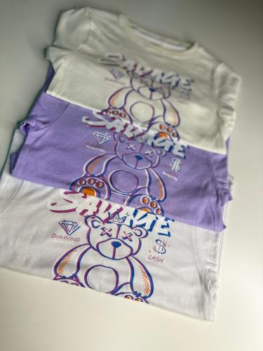 Camiseta Teddy Salvage Niña Nena Algodón Peinado