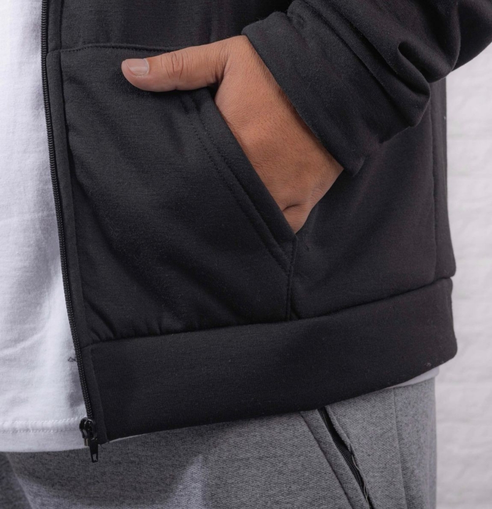 Campera Friza con Piel - Imagen 3