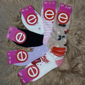 Soquetes de Dama Elemento Estampadas