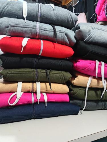 Campera Jersey con Piel Niños - Miniatura 3