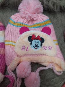 Gorro Tejido con Piel Infantil