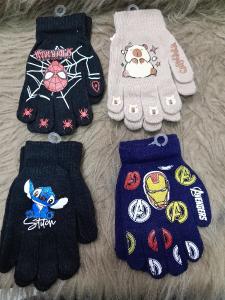 Guantes Infantil Estampado con Personajes
