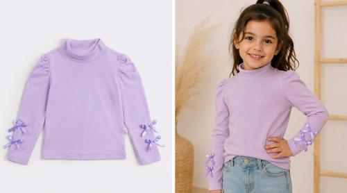 Polera de Lanilla con Moños