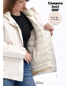 Campera Hhp Larg Parka 2 en 1 Liquidación