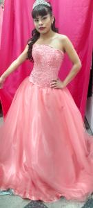 Vestido Coral de 15