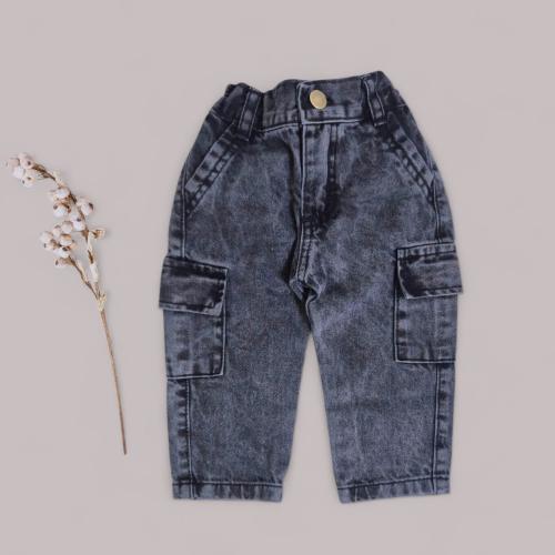 Jeans Cargo Black