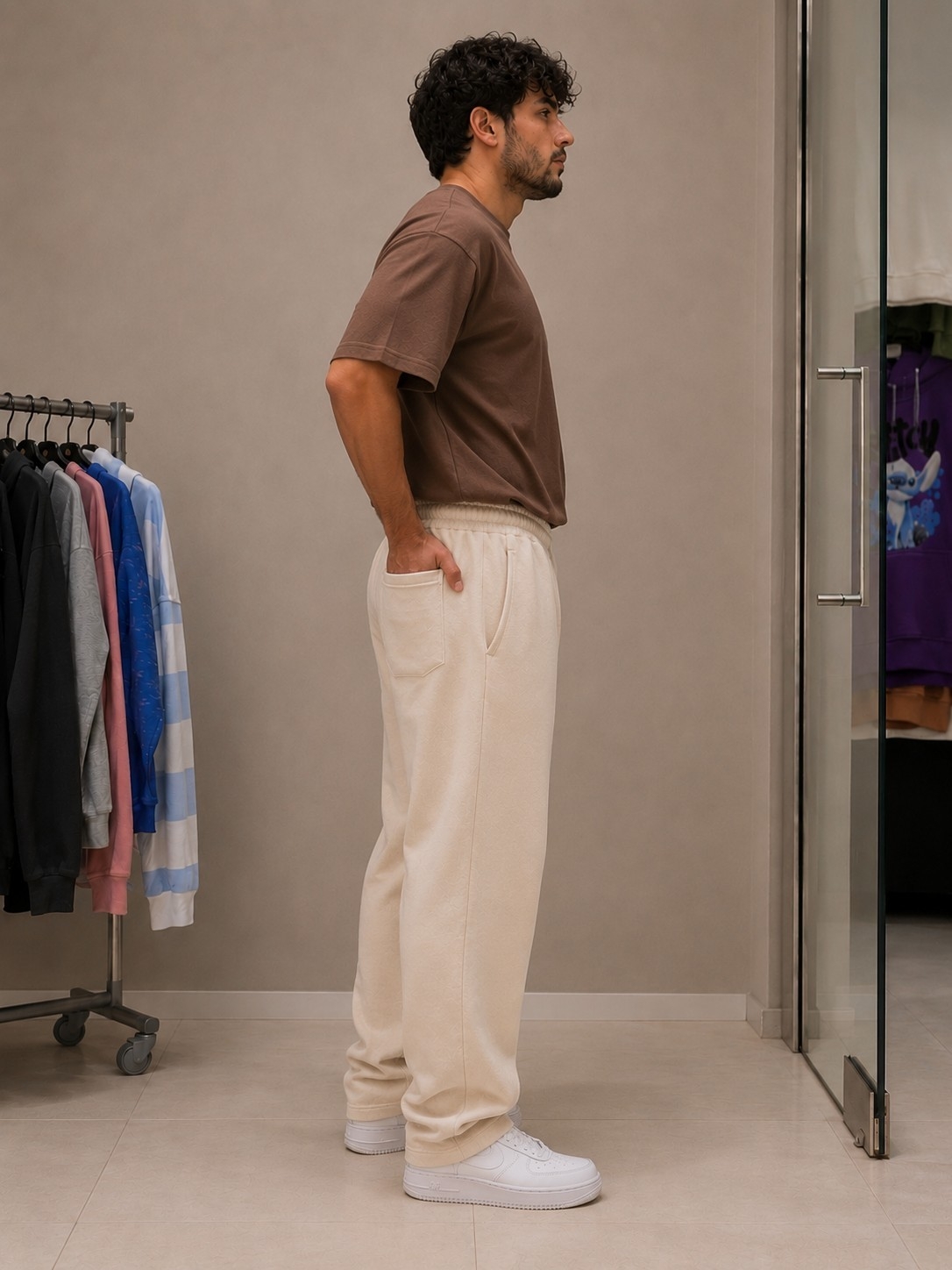 Jogging Baggy Frizado - Imagen 3