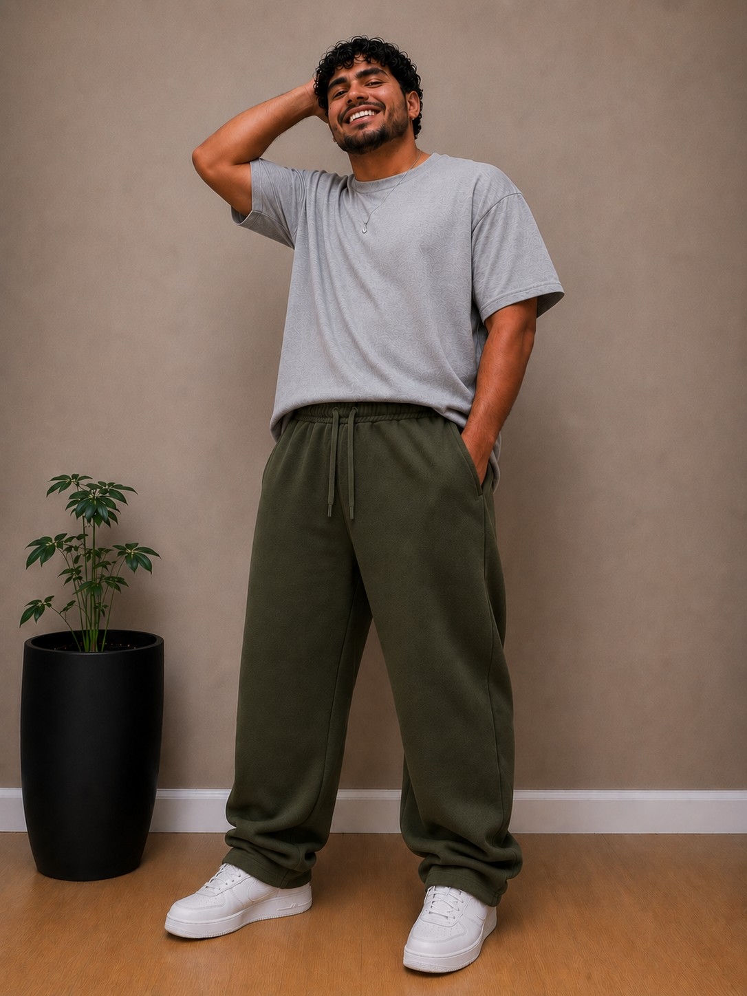 Jogging Baggy Frizado - Imagen 4