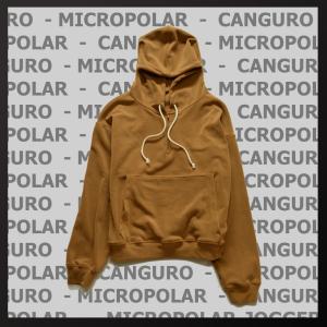 Buzo Canguro con Cierre y Capucha Micropolar