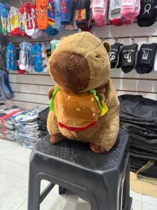 Capibaras Peluche con Manta