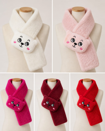 Bufanda Peluche Niños