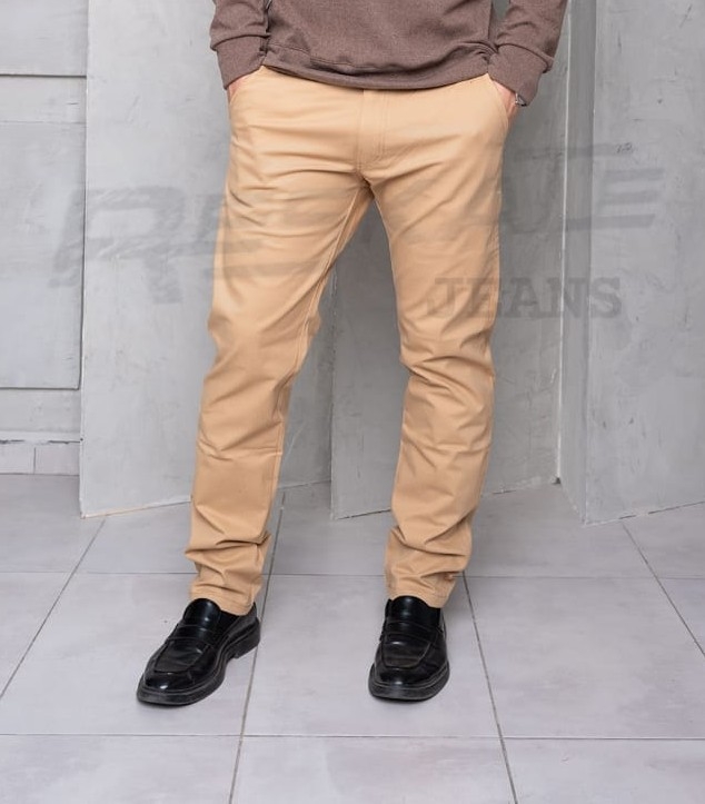 Pantalón Bolsillo Chino Corte Recto - Imagen 2