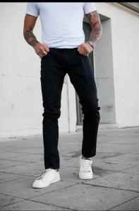 Pantalón Jeans Semi Chupin Elastizado