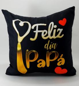 Almohadon 40x40 Funda Más Rellenó  Dia del Padre - Miniatura 2